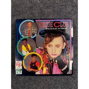 Culture Club Colour By Numbers Vinyl LP 1983 Karma Chameleon Boy George QE 39107